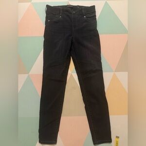 Liverpool Gia Glider Women's Black Pull Up Skinny Jeans Size 10